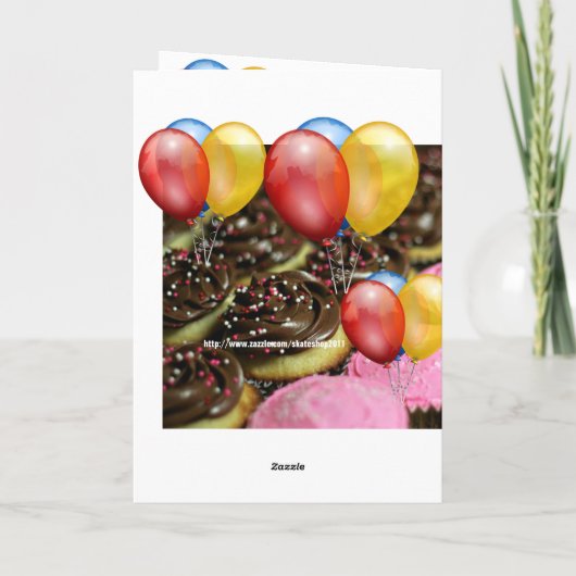 Bike Sport Happy Birthday Family Friends Destiny Kaart (Achterkant)