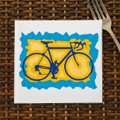 Bike Symbol Napkins Servet