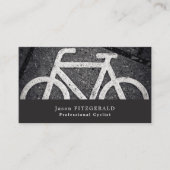Bike Symbool, fietsen, fietslijst Visitekaartje (Voorkant)