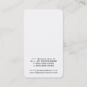 Bike-symbool Visitekaartje (Achterkant)