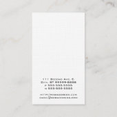 Bike-symbool Visitekaartje (Achterkant)