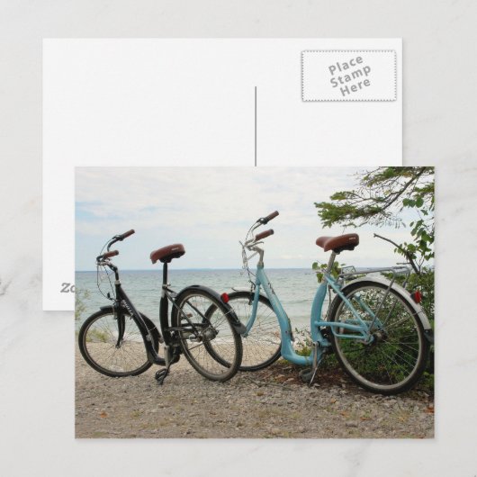 Bike the Island - Mackinac Island, Michigan Briefkaart (Voorkant / Achterkant)