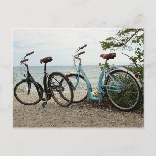 Bike the Island - Mackinac Island, Michigan Briefkaart (Voorkant)