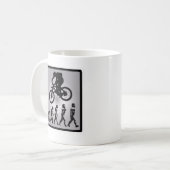 Bike the Wise Koffiemok (Voorkant links)