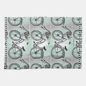 "Bike to the Beach" Theedoek (Horizontaal)