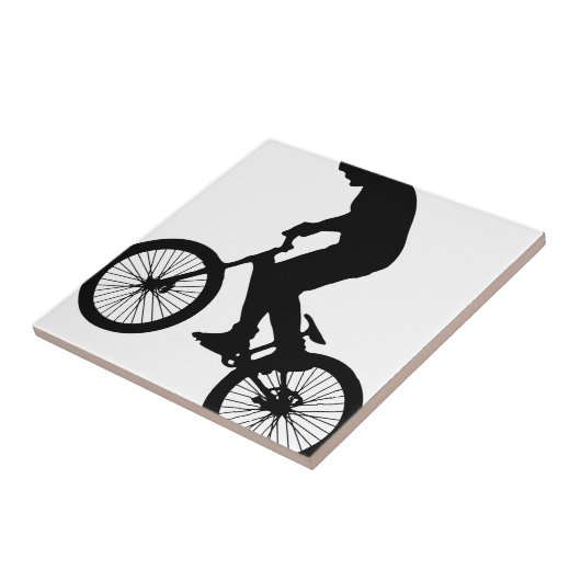 Bike Tricks Tegeltje (Zijkant)