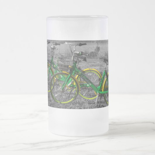 Bike Triplets Selecteer Kleur Frosted Mok (Center)