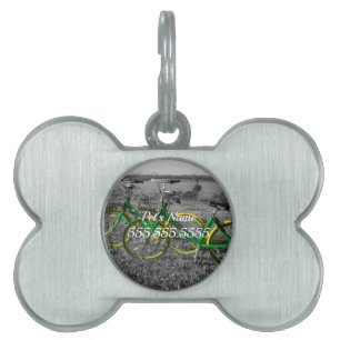 Bike Triplets Selecteer Kleur Pet ID Tag Huisdieren Naamplaatje