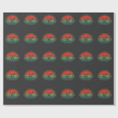  Bike Vaporwave-fiets 80-s stijl Cadeaupapier (Vlak)