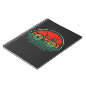  Bike Vaporwave-fiets 80-s stijl Notitieboek (Linkerzijde)