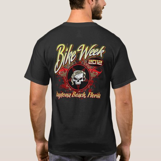 Bike Week 2012 Daytona T-shirt (Achterkant)