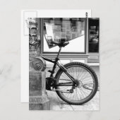 Bike Wheel Briefkaart (Voorkant / Achterkant)