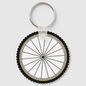 Bike Wheel Sleutelhanger (Voorkant)