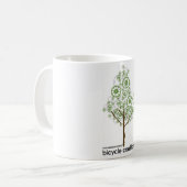 Bike Wheels groeien wel op bomen. Koffiemok (Voorkant links)