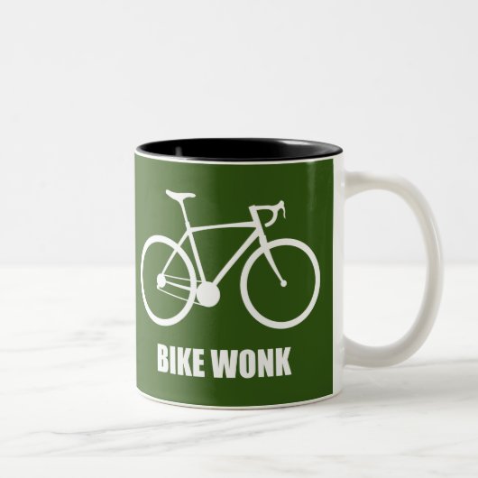 Bike Wonk Tweekleurige Koffiemok (Rechts)