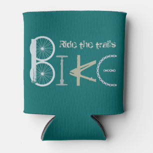 Bike Words Graffiti uit Parts Graphic Art Blikjeskoeler