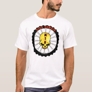 BIKE ZOMBIE BONE SPOKES T-SHIRT