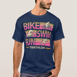 Bike-zwemtocht triathlon 2 t-shirt