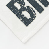 Bikeaholic Bikepacking Long Distance Cycling Bicyc Fleece Deken (Hoek)