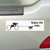 Bikejor Bumpersticker (Op auto)