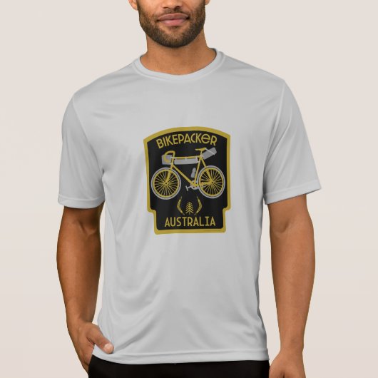 Bikepacking Australië T-shirt (Voorkant)