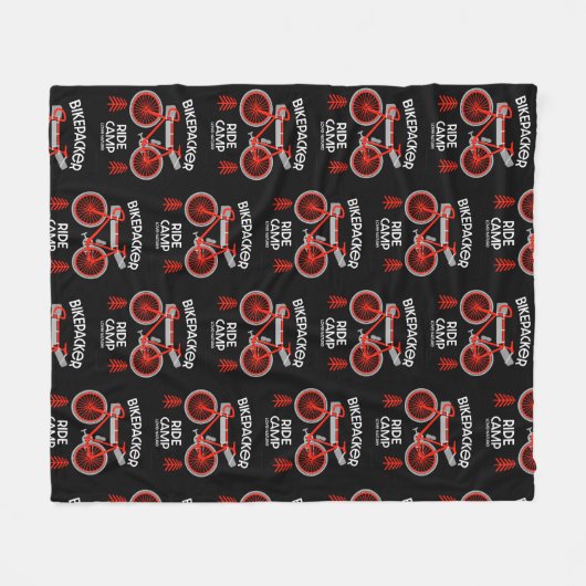 Bikepacking | Backpacken | Touring | Kamperen Fleece Deken (Voorkant (Horizontaal))