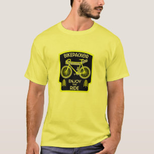 Bikepacking Backpacken Touring Kamperen T-shirt