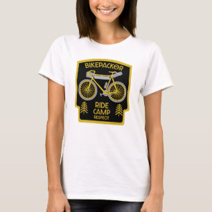 Bikepacking Backpacken Touring Kamperen T-shirt