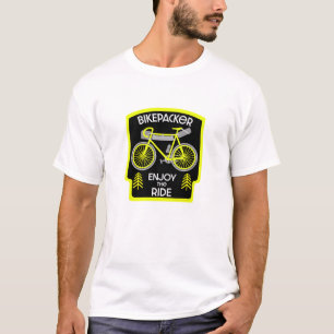 Bikepacking Backpacken Touring Kamperen T-shirt