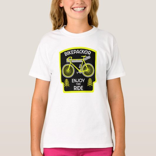 Bikepacking | Backpacken | Touring | Kamperen T-shirt (Voorkant)