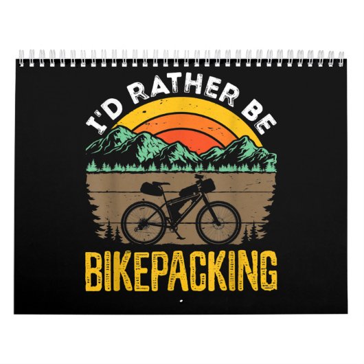 Bikepacking Bikepacker Mountain Bike Biking Kalender (Hoes)