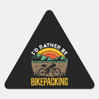 Bikepacking Bikepacker Mountain Bike Biking Sticker