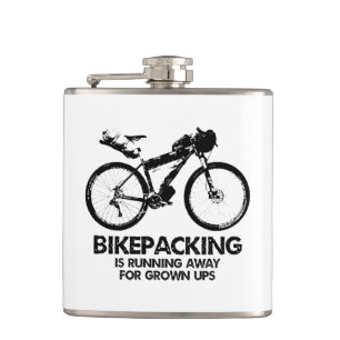 Bikepacking loopt weg voor volwassenen heupfles