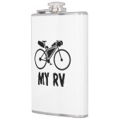 Bikepacking, mijn recreatievoertuig heupfles (Links)