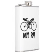 Bikepacking, mijn recreatievoertuig heupfles (Rechts)