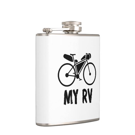 Bikepacking, mijn recreatievoertuig heupfles (Rechts)