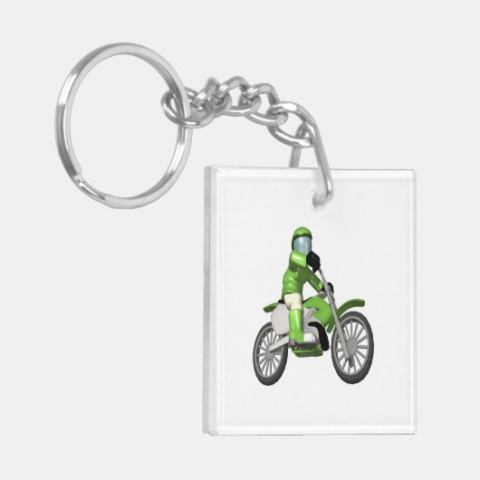 Biker 3 sleutelhanger (Voorkant Links)