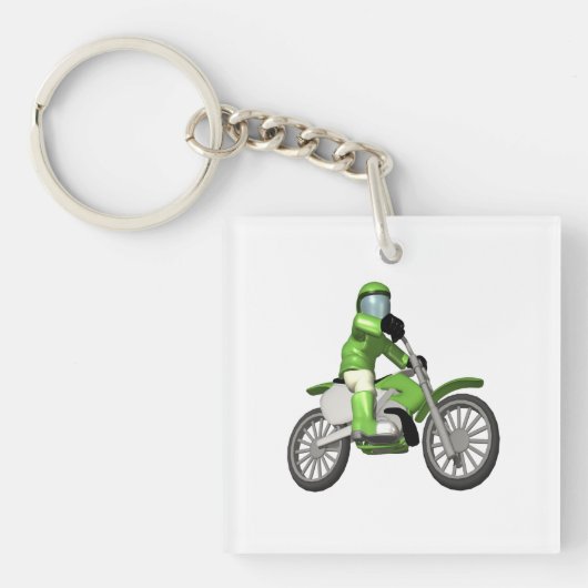 Biker 3 sleutelhanger (Voorkant)