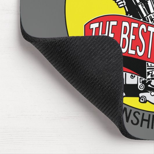 Biker Alarm Clock Muismat (Hoek)