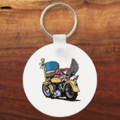 Biker American Eagle Sleutelhanger (Voorkant)