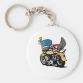 Biker American Eagle Sleutelhanger (Voorkant)