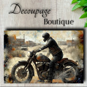 Biker Art Decoupage Tissue Paper Tissuepapier