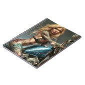 Biker Babe10 Notitieboek (Linkerzijde)