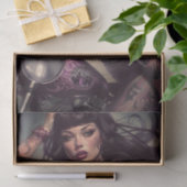 Biker Babe16 Tissuepapier (Geschenk)