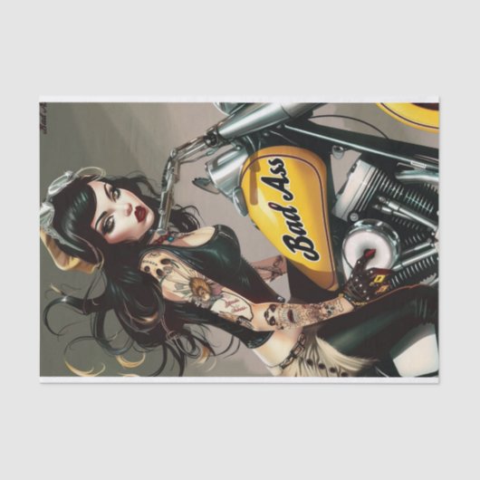 Biker Babe2 Bad to the Bone Edition aangekondigd Tissuepapier (Voorkant)