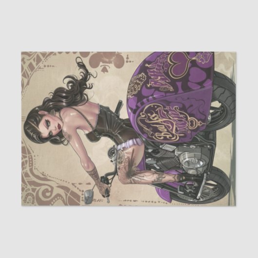 Biker Babe3 Bad to the Bone Edition aangekondigd Tissuepapier (Voorkant)