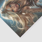 Biker Babe5 Tissuepapier (Detail)