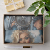 Biker Babe6 Tissuepapier (Geschenk)