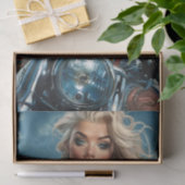 Biker Babe8 Tissuepapier (Geschenk)