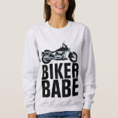 BIKER BABE-Dames in de T-shirts (Voorkant)